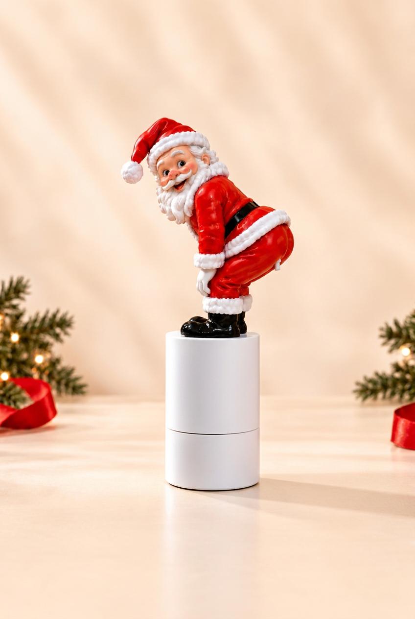 Touchless Christmas Foaming Soap Dispenser with Toot Sound