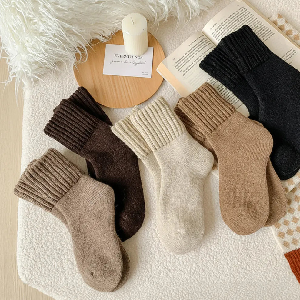Kuschelige Komfort-Winterstiefelsocken