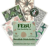 Eco-Friendly Swedish Dishcloths 5 Pack