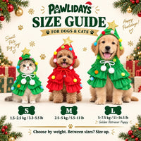 Holiday Pet Outfit ( Hat + Scarf )