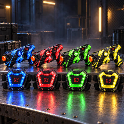 Infrared Laser Tag Battle Set with Gun & Vest