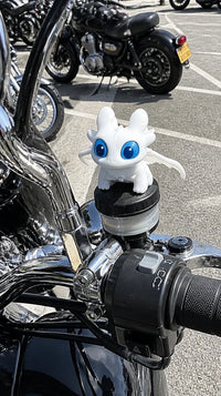 Dragon Motorcycle Topper, Decorative Riding Accessory