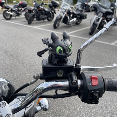 Dragon Motorcycle Topper, Decorative Riding Accessory