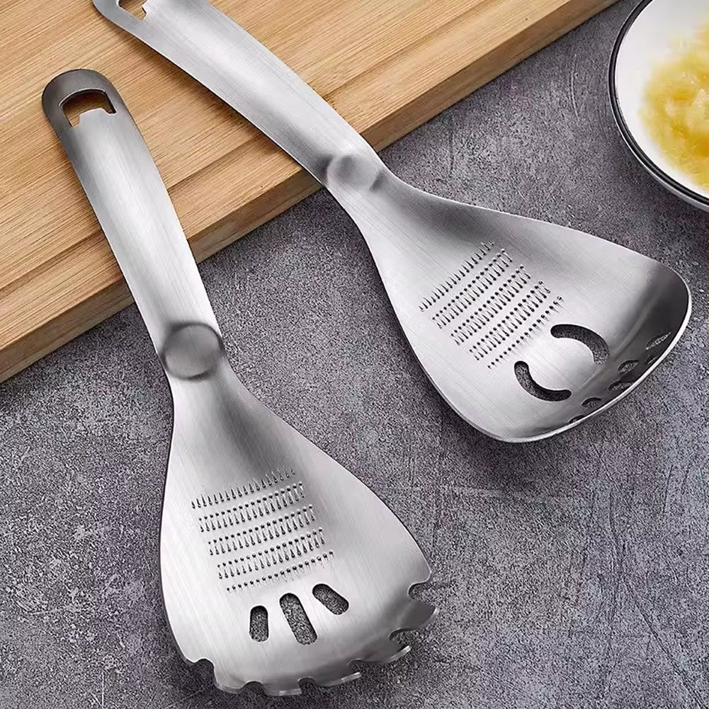 Stainless Steel Grater Spoon & Multi-Use Kitchen Tool