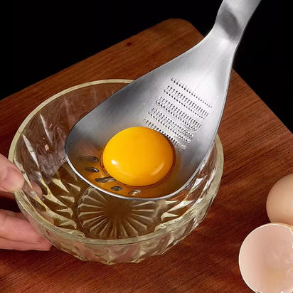 Stainless Steel Grater Spoon & Multi-Use Kitchen Tool