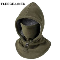 Thick Fleece Hooded Balaclava with Adjustable Fit