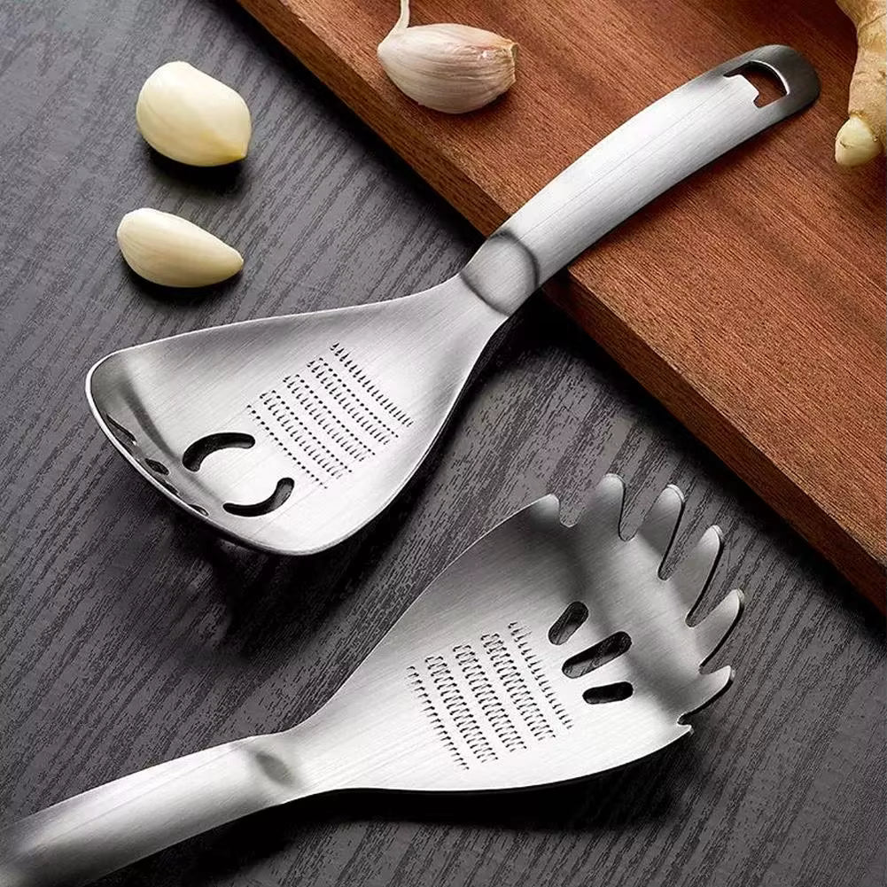 Stainless Steel Grater Spoon & Multi-Use Kitchen Tool