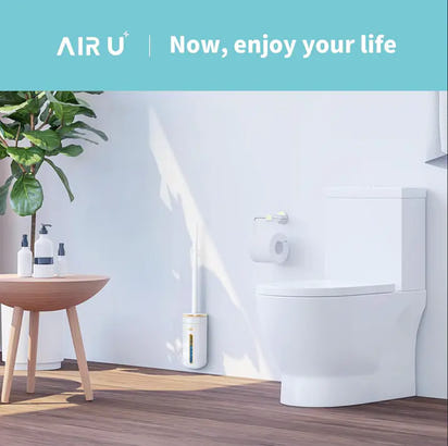 Disposable Toilet Brush and Holder