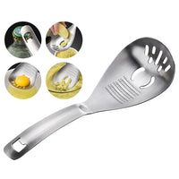 Stainless Steel Grater Spoon & Multi-Use Kitchen Tool