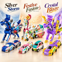 Magnetic Transforming Car & Dragon Toy