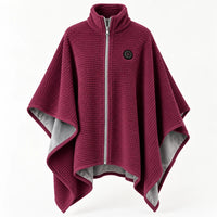 Synnot™ USB Heated Shawl, Soft Fleece Zip-Up Wrap