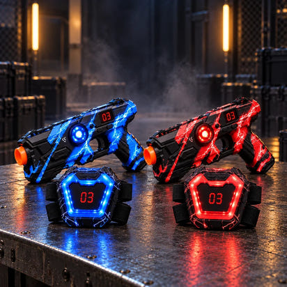 Infrared Laser Tag Battle Set with Gun & Vest