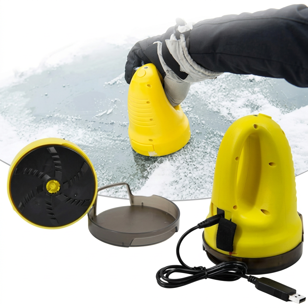 Enhanced ice scraper accessories image