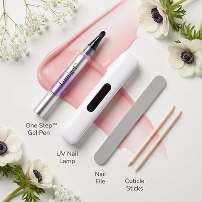 Gel Nail Pen Kit with Mini UV/LED Lamp