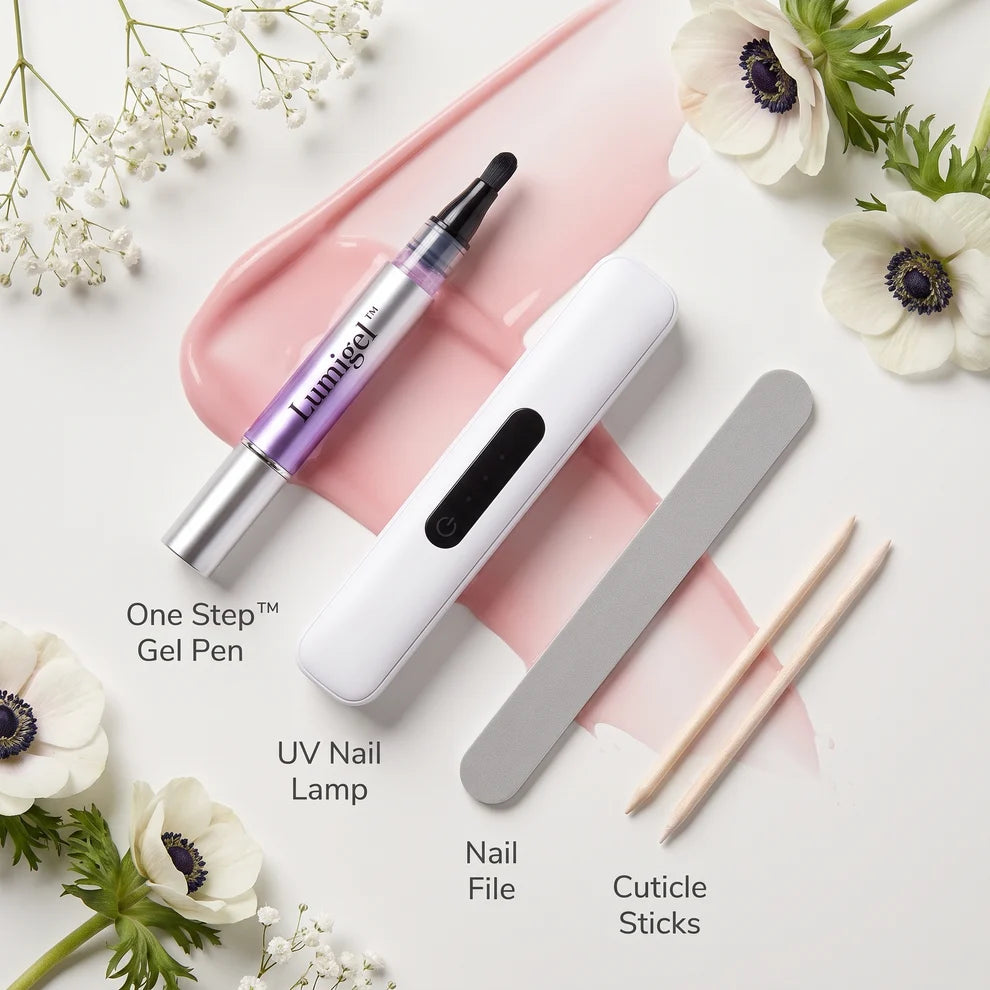 Gel Nail Pen Kit with Mini UV/LED Lamp