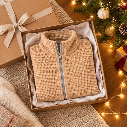 Synnot™ USB Heated Shawl, Soft Fleece Zip-Up Wrap