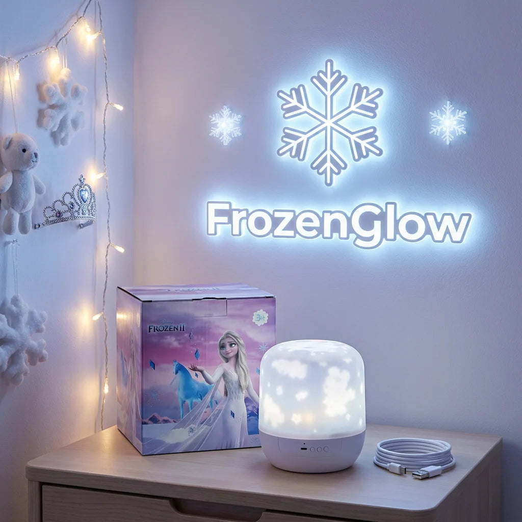 Frozen Character Projector Night Light for Kids Bedrooms