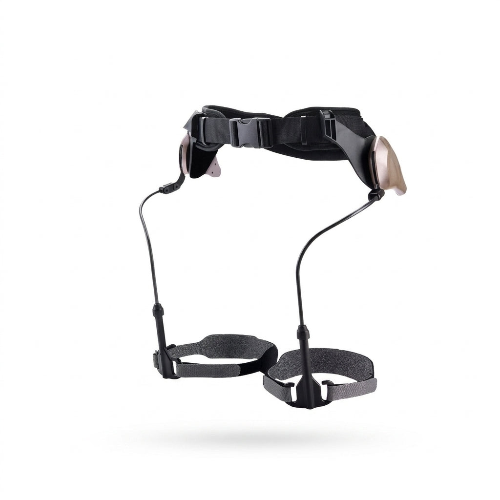 Adjustable Hip-Assist Walking Aid with Waist Belt & Thigh Straps