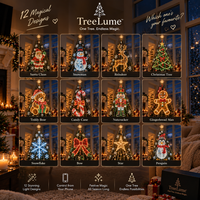 Smart Christmas Tree Lights | App-Controlled LED Show, 12+ Effects
