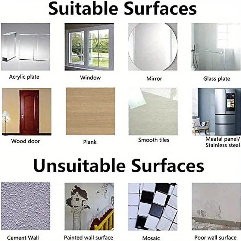 Transparent Adhesive Wall Hooks 40-Pack | No-Nail, Removable Organizer Hooks